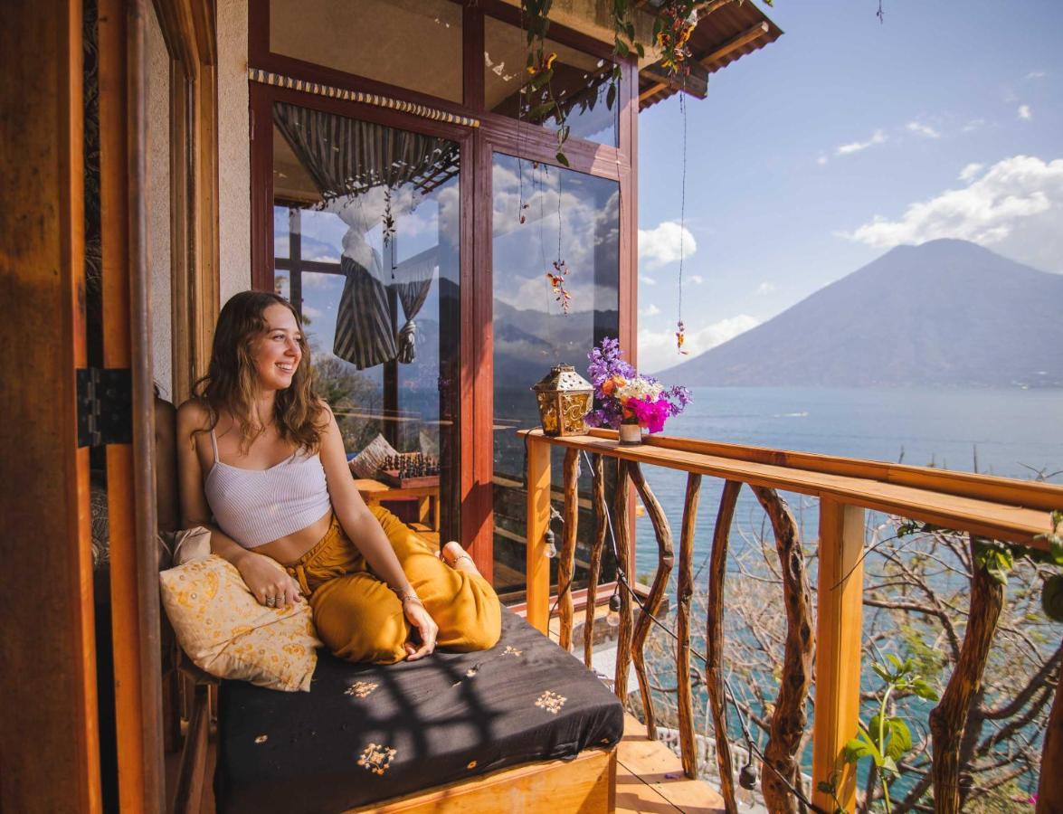 Hotel Baraka Atitlán San Marcos La Laguna Exterior foto